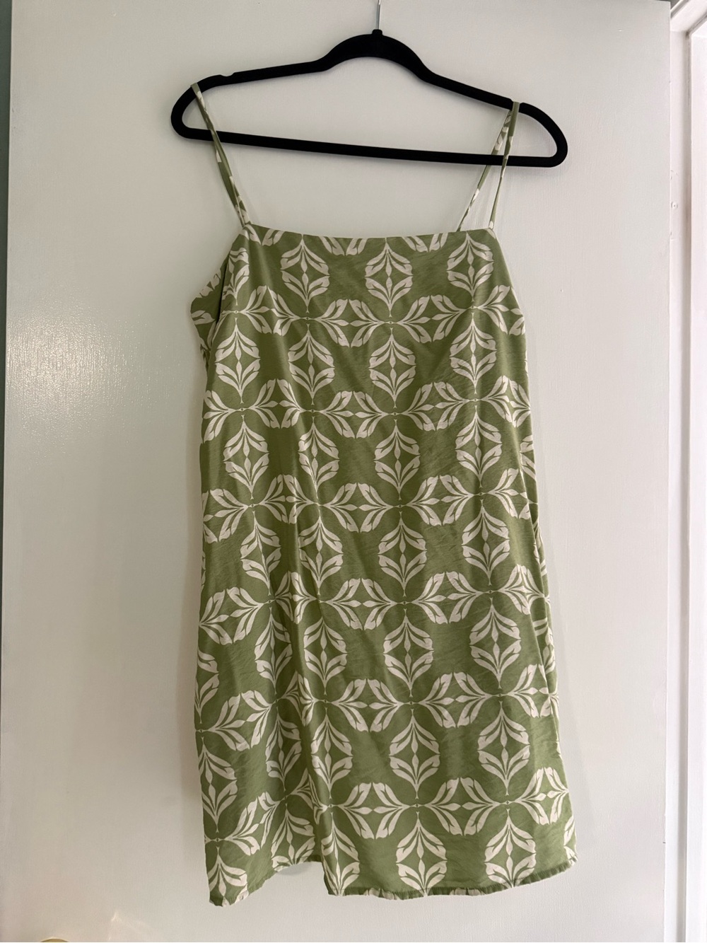 Abercrombie & Fitch Sage Green Printed Slip Skort Dress - Picture 3 of 6